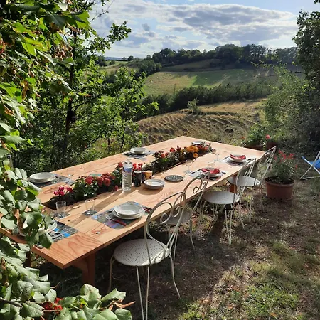 Les Coteaux De Planeze, Maison Et Jardin Dans Le Lot! Chez L'habitant! Pansiyon Belmont-Bretenoux