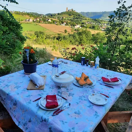 Les Coteaux De Planeze, Maison Et Jardin Dans Le Lot! Chez L'habitant! ホームステイ